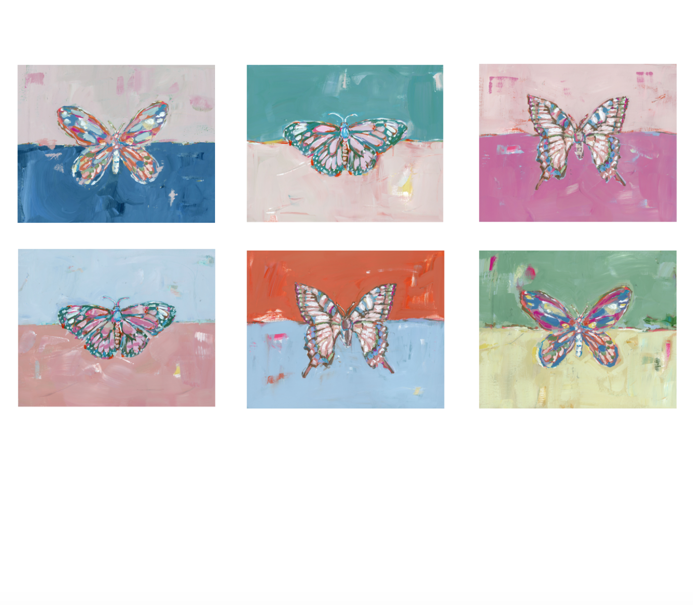 Butterfly Kisses (sets of 2, 3, 4, or 6)