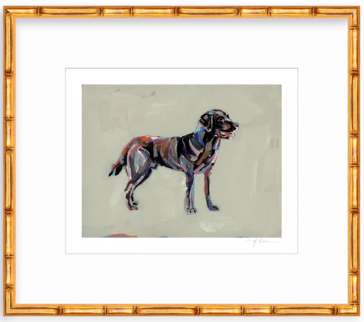 "Chocolate Lab" prirnt