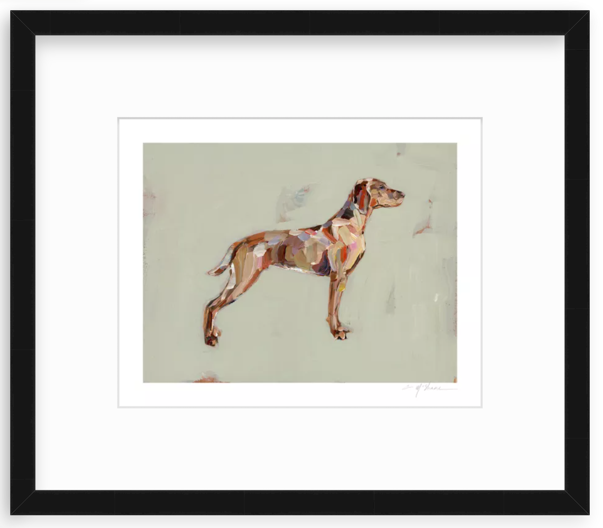 "Vizsla" print