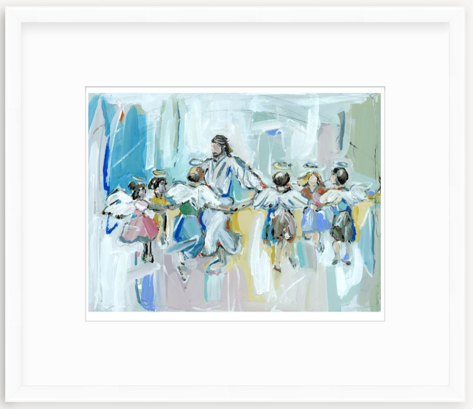 "Dancing with Jesus" on paper
