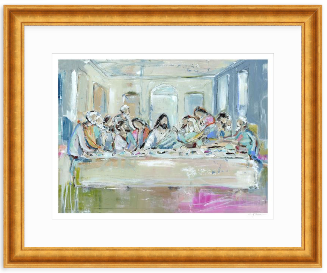 "Legacy Meal II" on paper