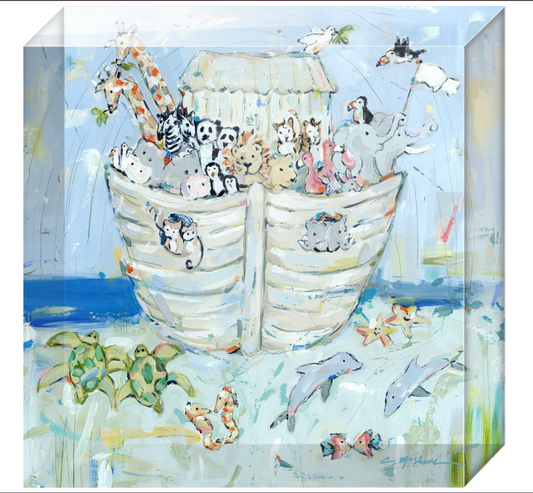 "Noah's ark IV" acrylic block