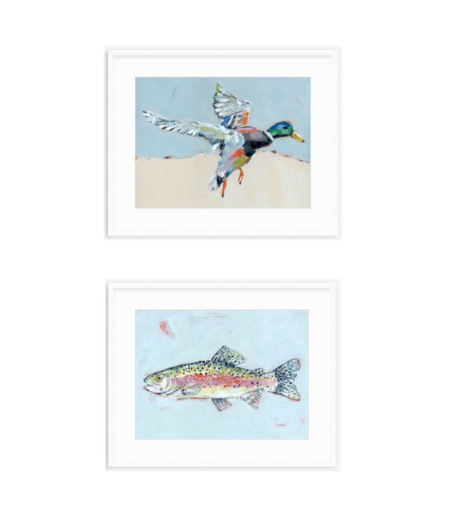 "Shore Searching" set of 2