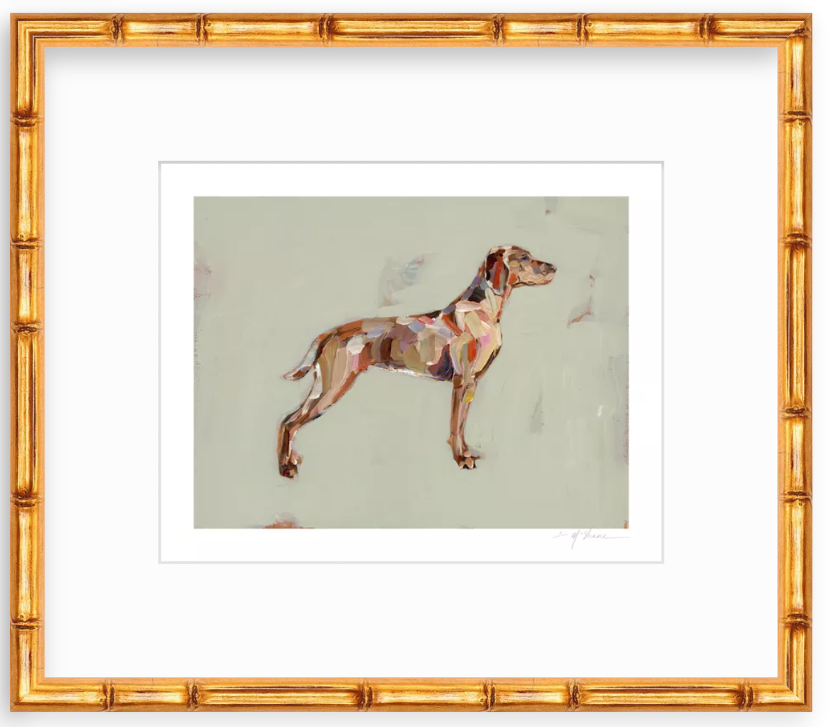 "Vizsla" print