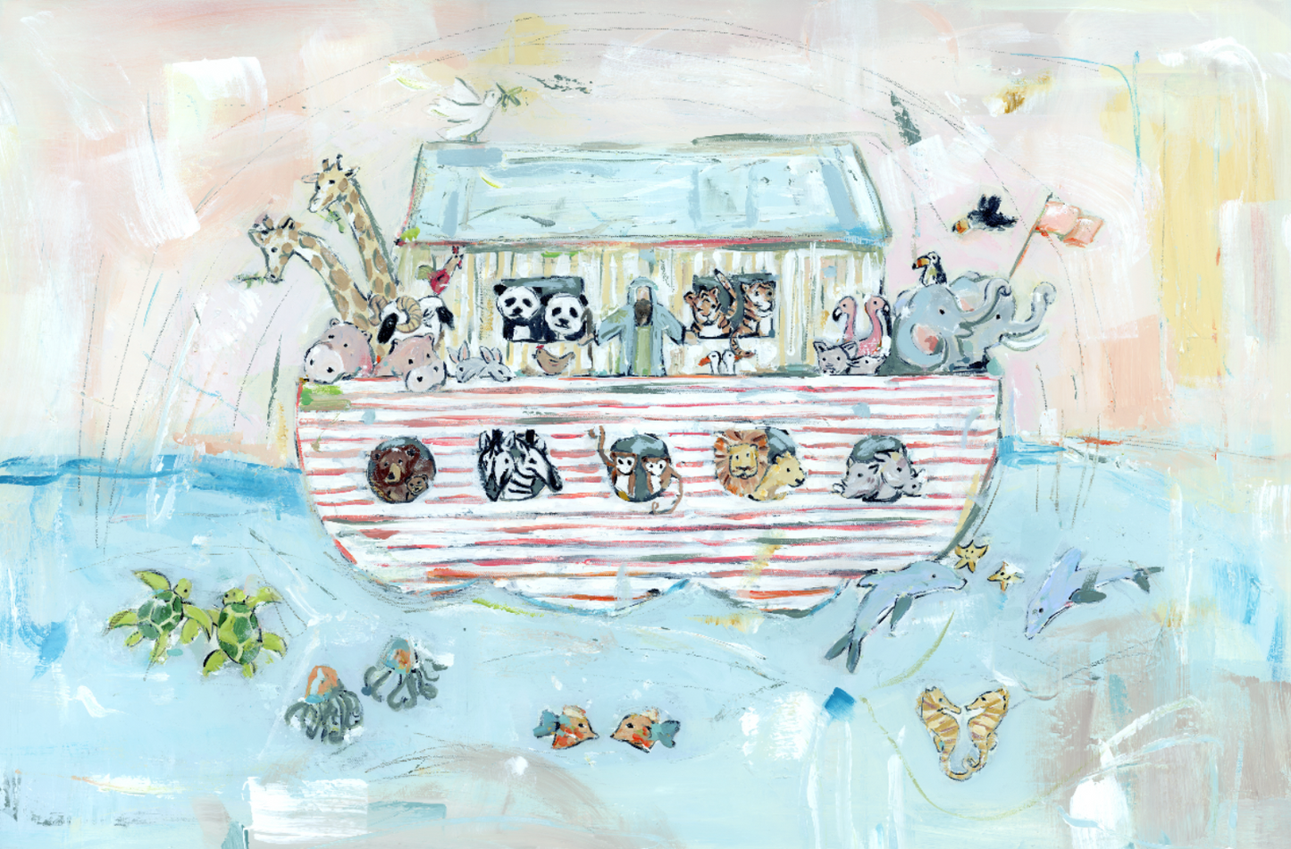 Noah's ark II on paper