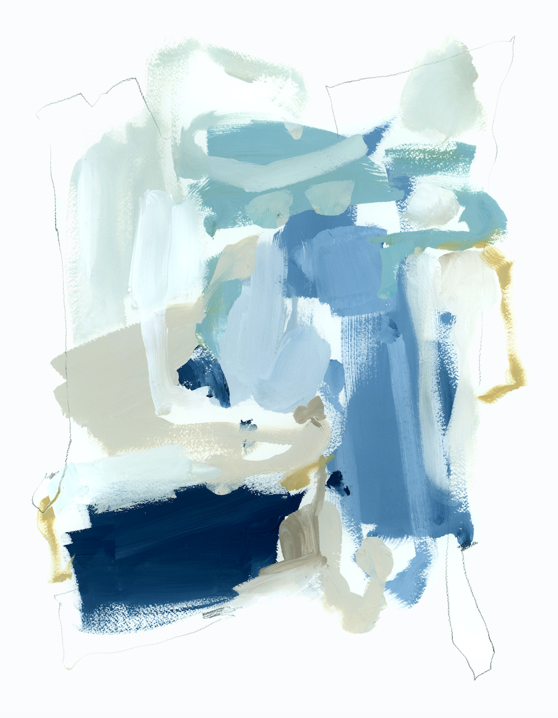 Sunday Blues (set of 2)