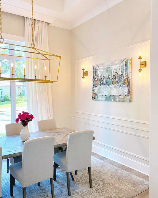 "Legacy Meal I" on canvas