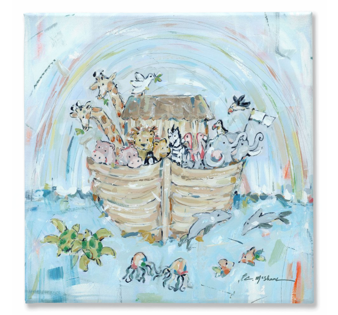 Noah's ark III on canvas