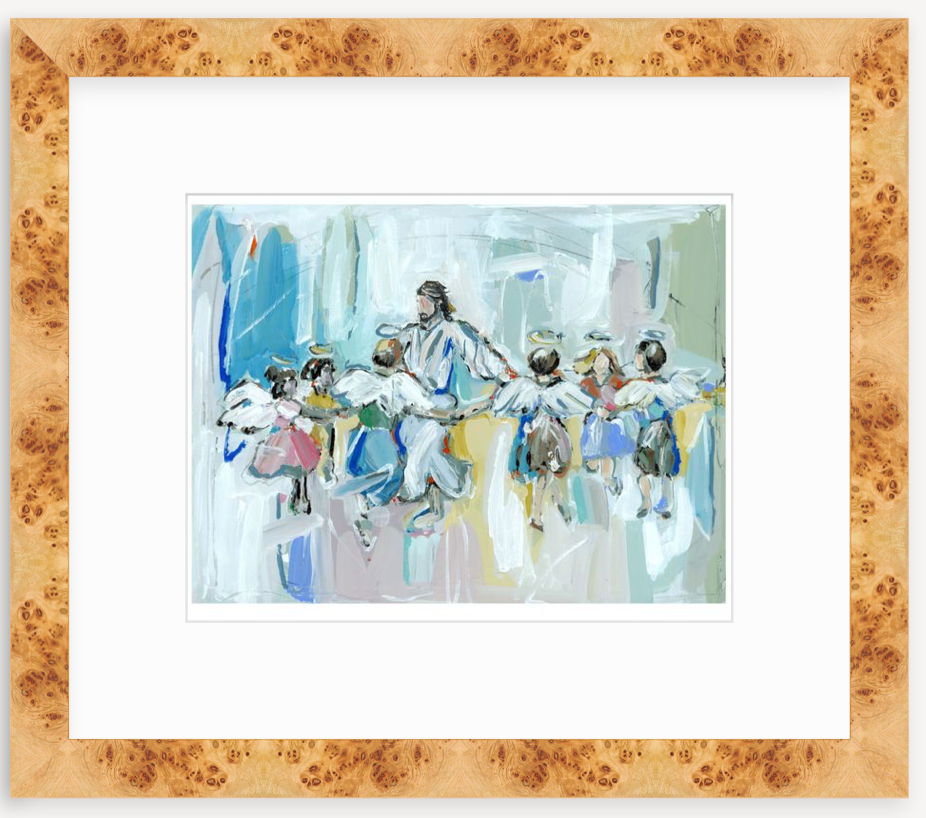 "Dancing with Jesus" on paper