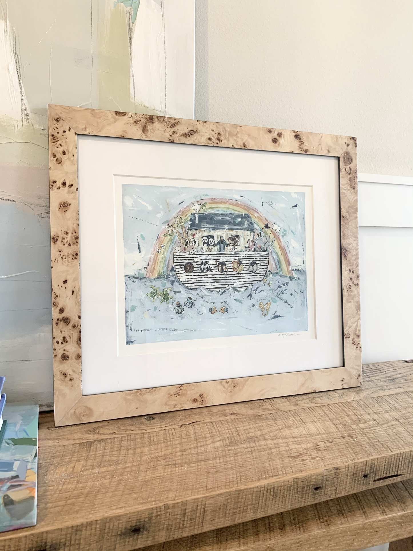 Noah's ark I on paper