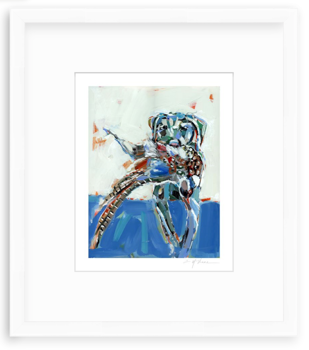 "Bird Dog" on paper