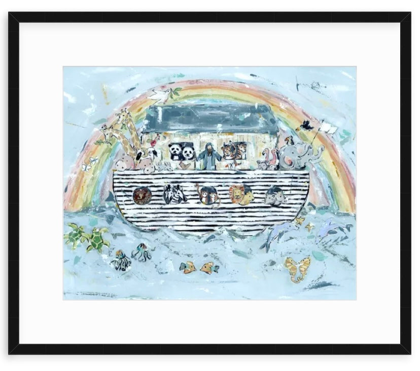 Noah's ark I on paper
