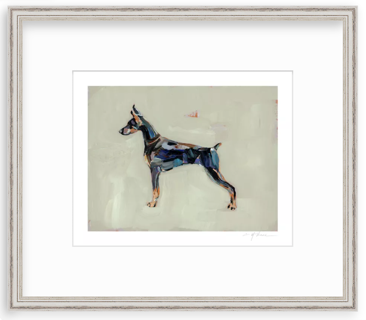 "Doberman" print