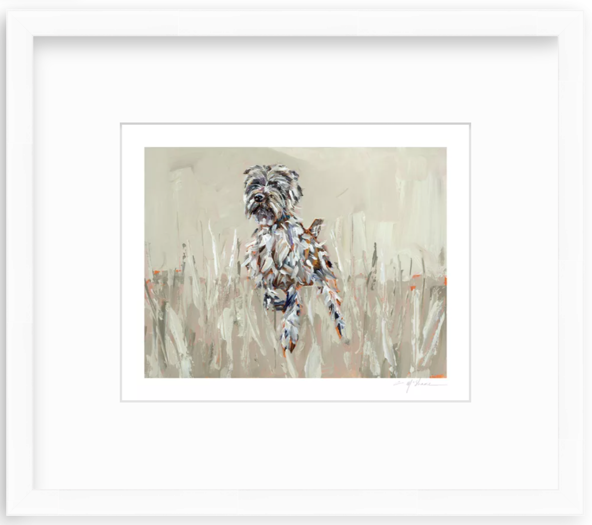 "Wirehaired Pointing Griffon" on paper