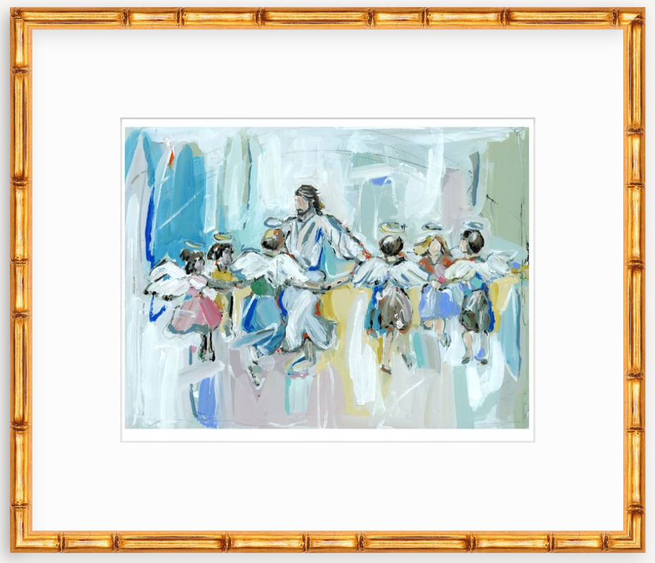 "Dancing with Jesus" on paper