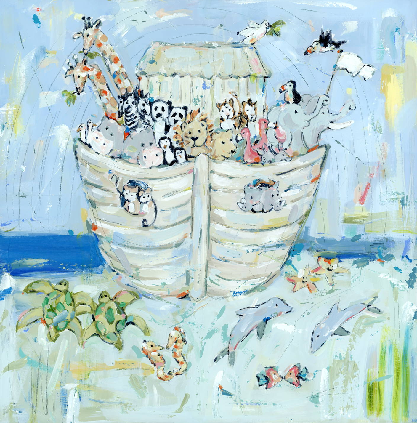 Noah's ark IV on paper