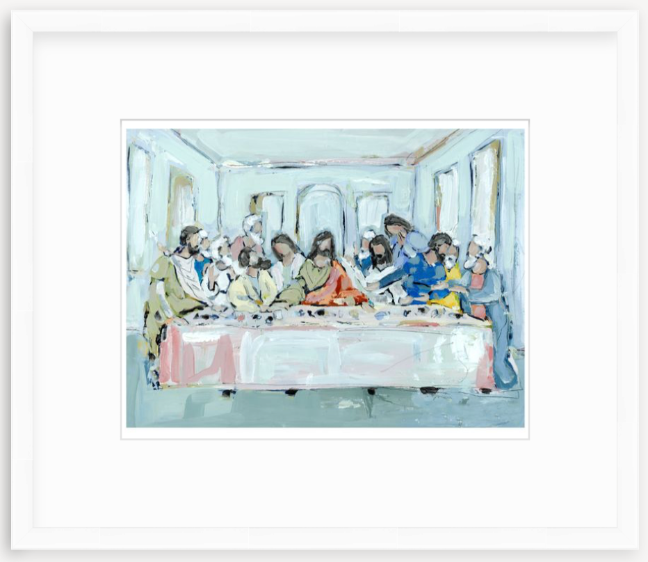 "Legacy Meal XII" on paper