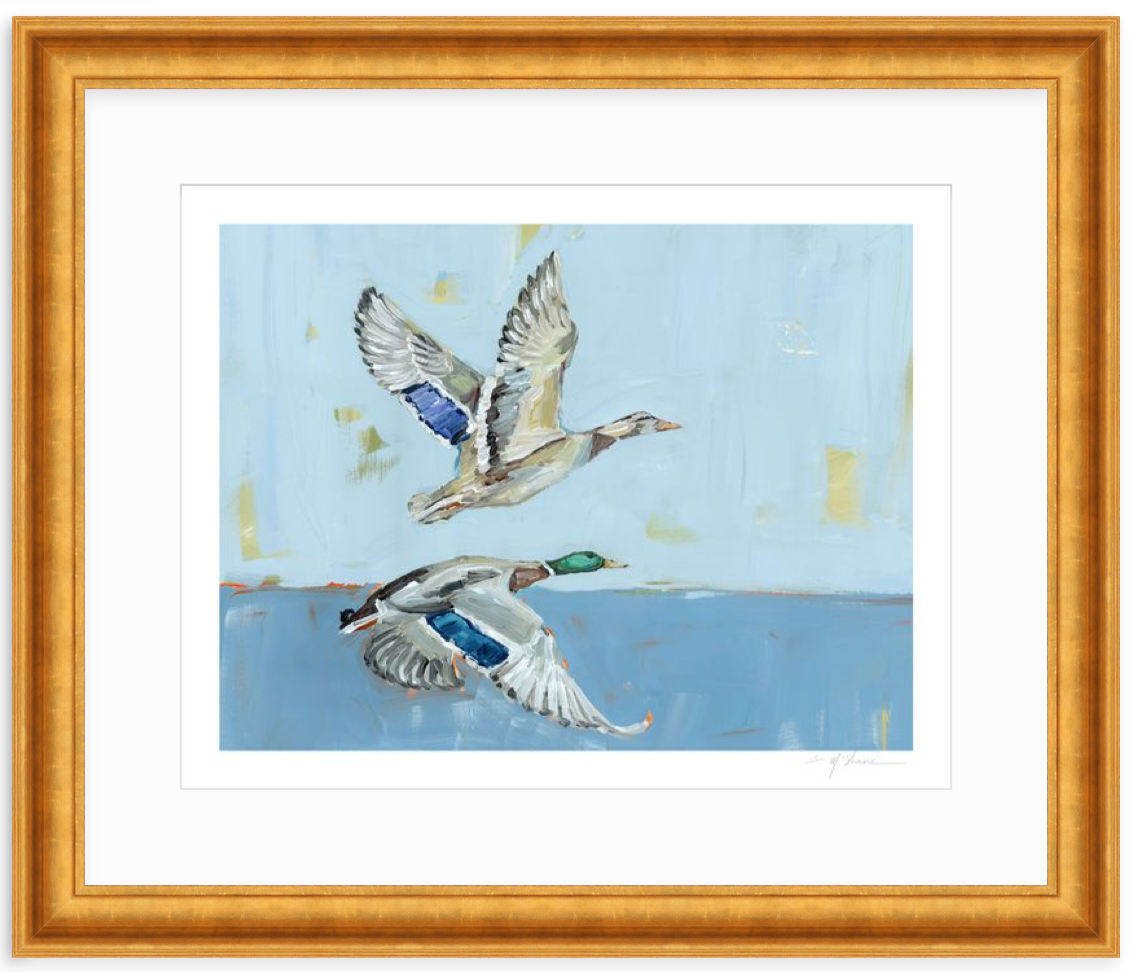 "Soaring High" on paper