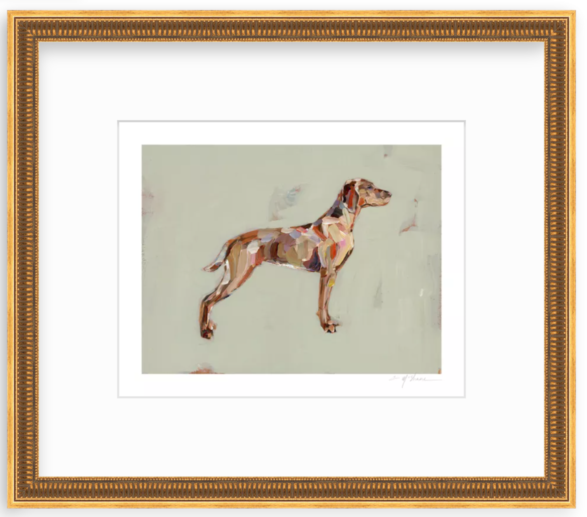 "Vizsla" print