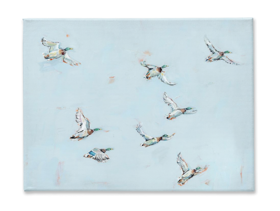 "Free Flying" on canvas