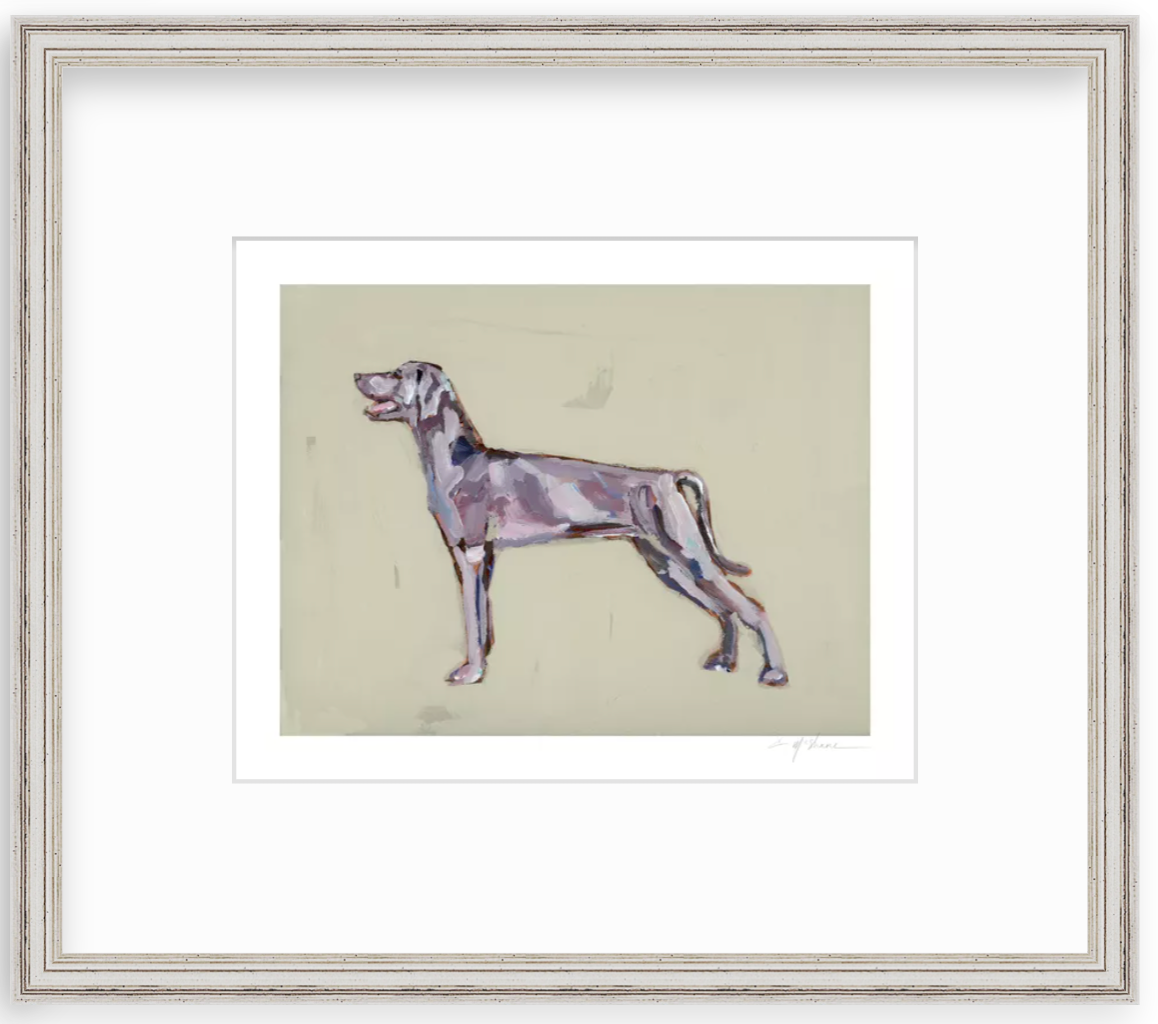 "Weimaraner" on paper