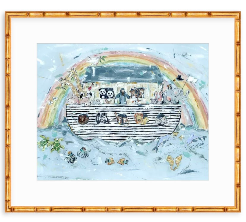 Noah's ark I on paper