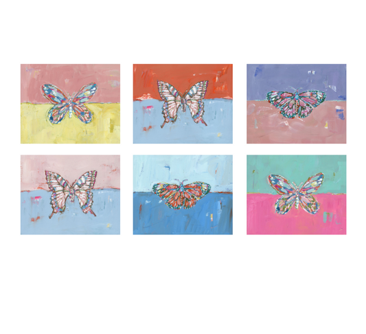 Butterfly Kisses (sets of 2, 3, 4, or 6)