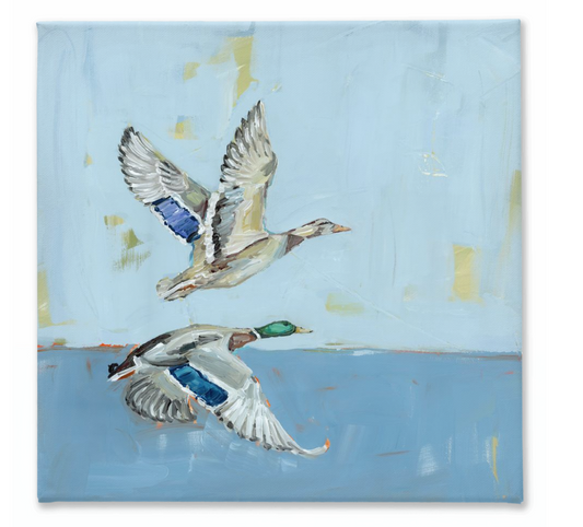 "Soaring High" on canvas