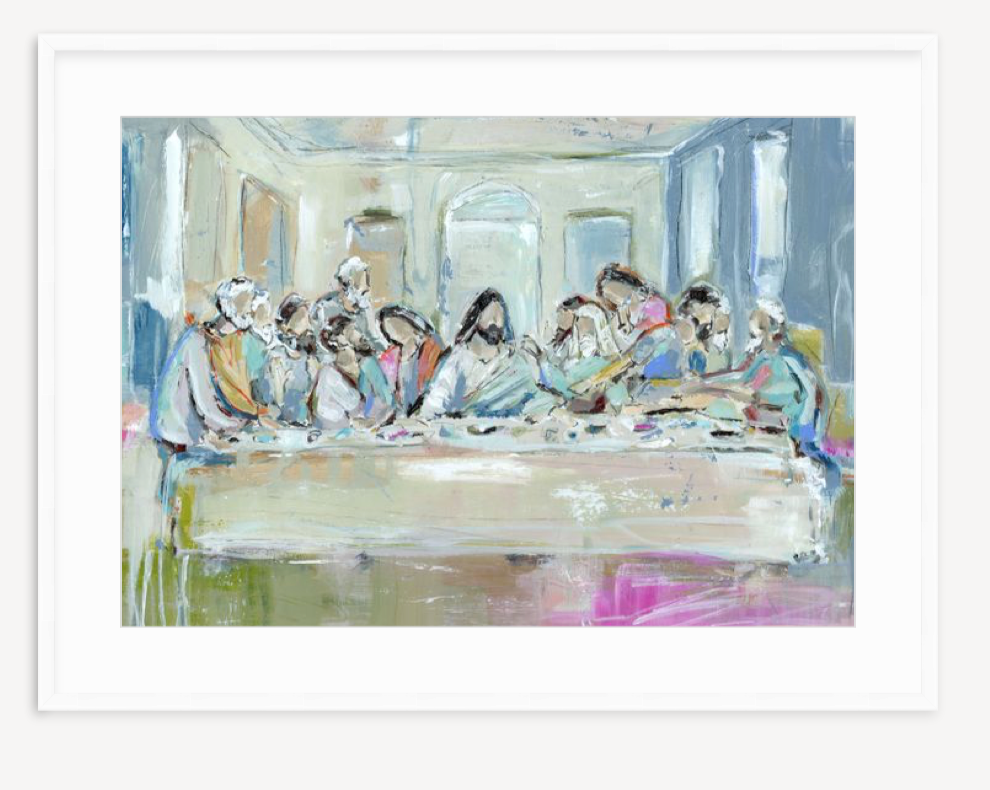 "Legacy Meal II" on paper