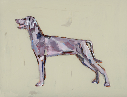 "Weimaraner" on paper