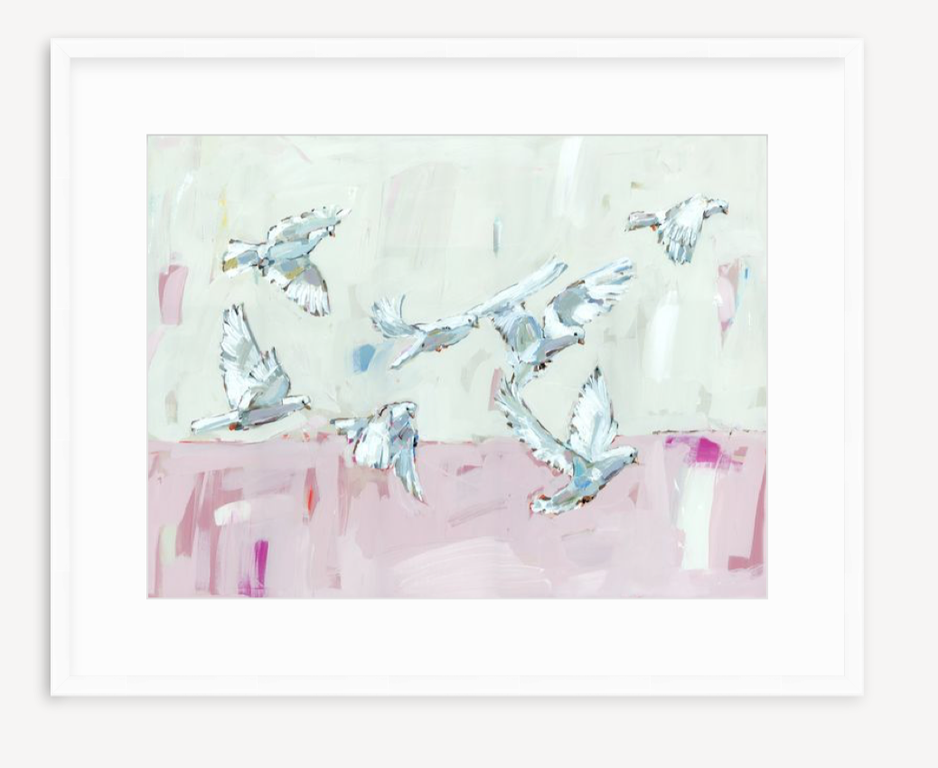 "Peace On Earth I" on paper