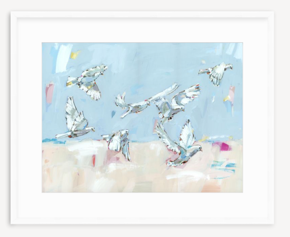 "Peace On Earth II" on paper