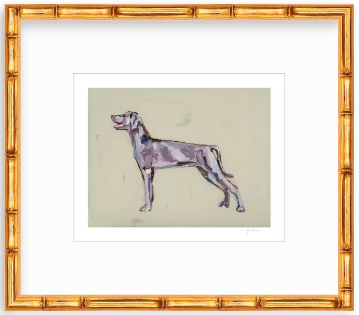 "Weimaraner" on paper