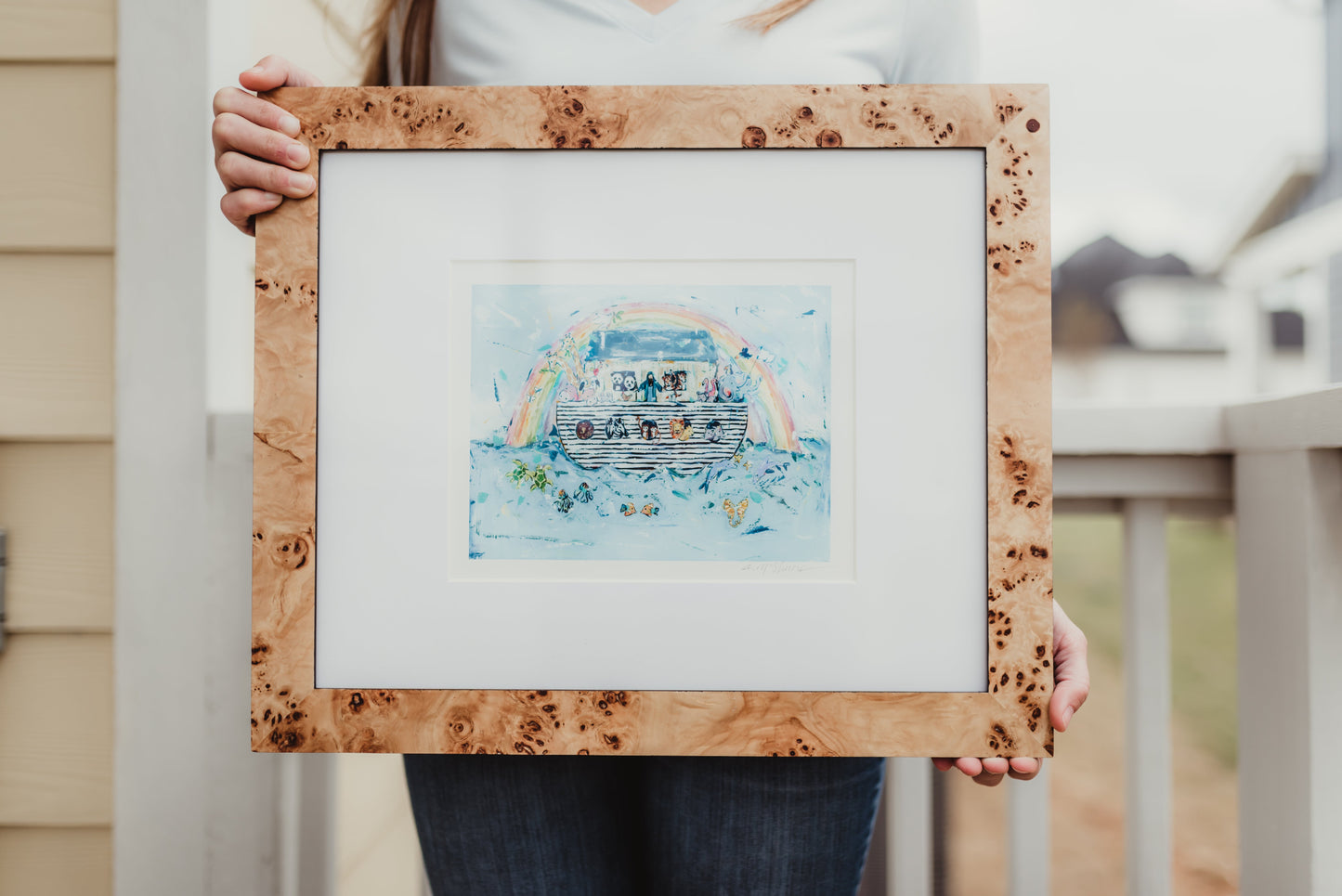 Noah's ark I on paper