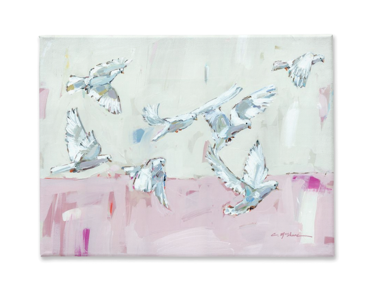 "Peace On Earth I" on canvas