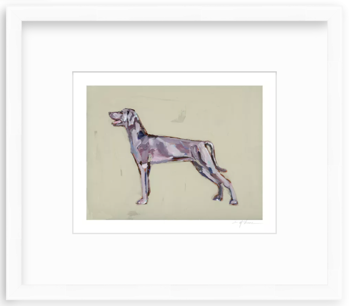 "Weimaraner" on paper
