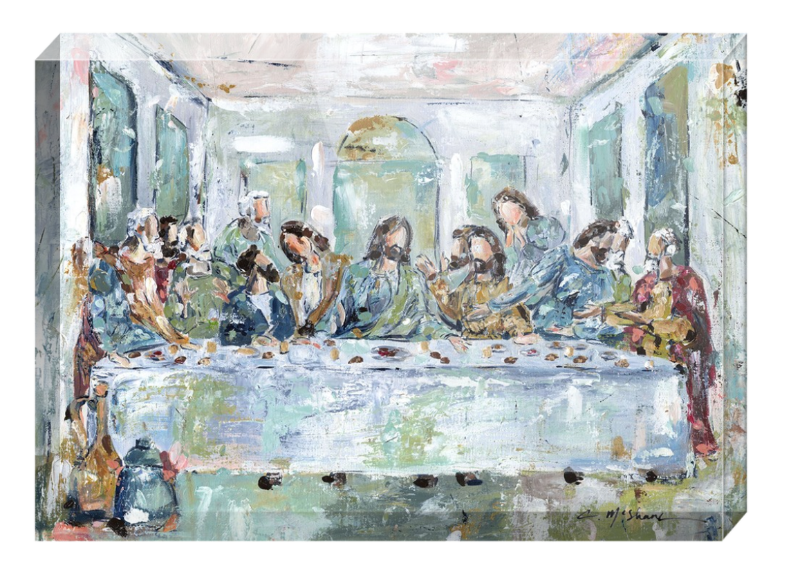 "Legacy Meal I" acrylic block