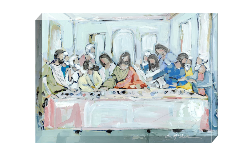 "Legacy Meal XII" acrylic block