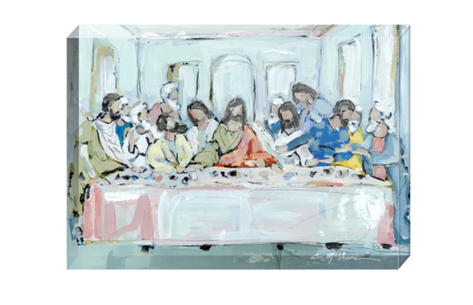 "Legacy Meal XII" acrylic block