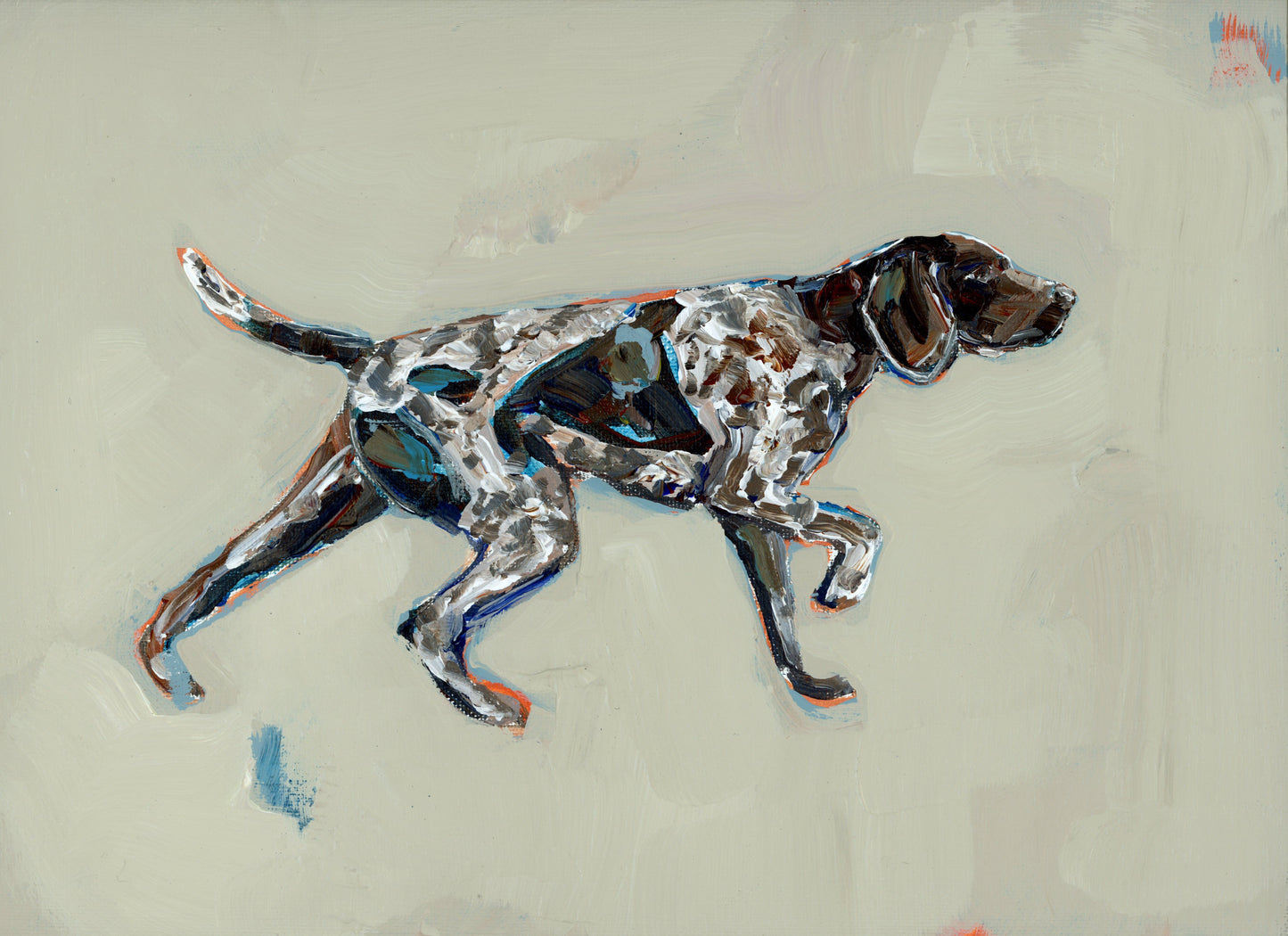 "German Shorthaired Pointer I" print