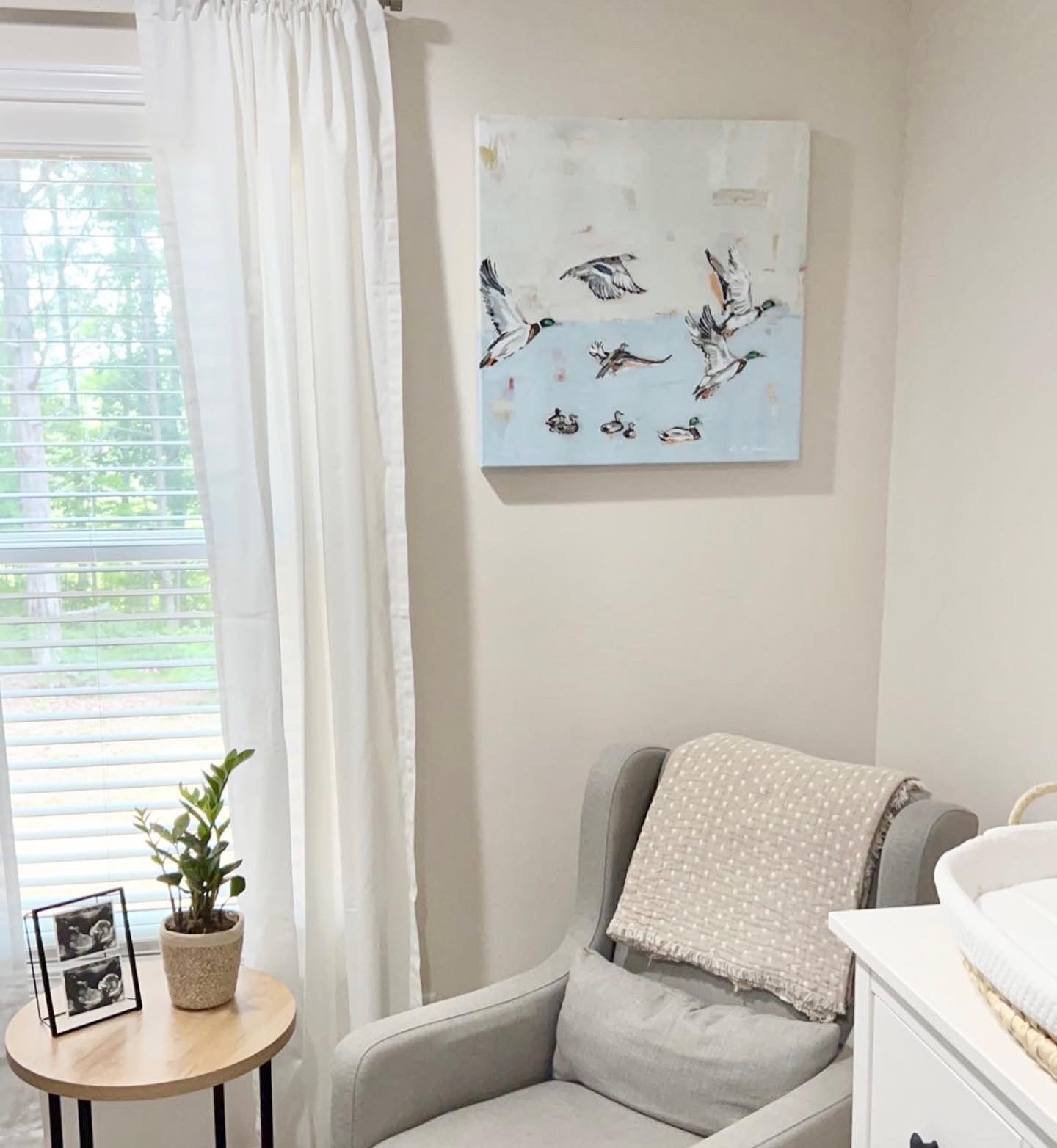 "Taking Off" on canvas