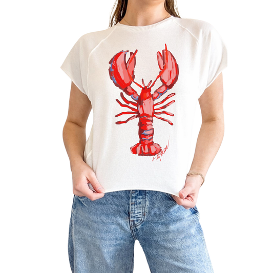 "Lobster Love" Edgy-Short Sleeve Shirt