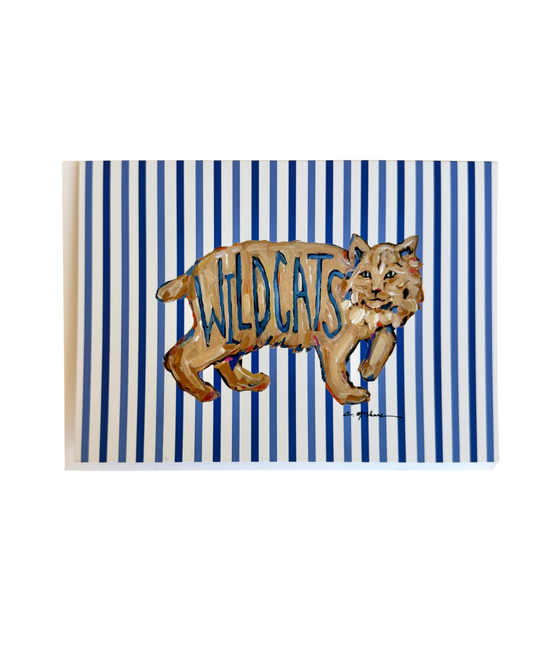 "Wildcat" framable card