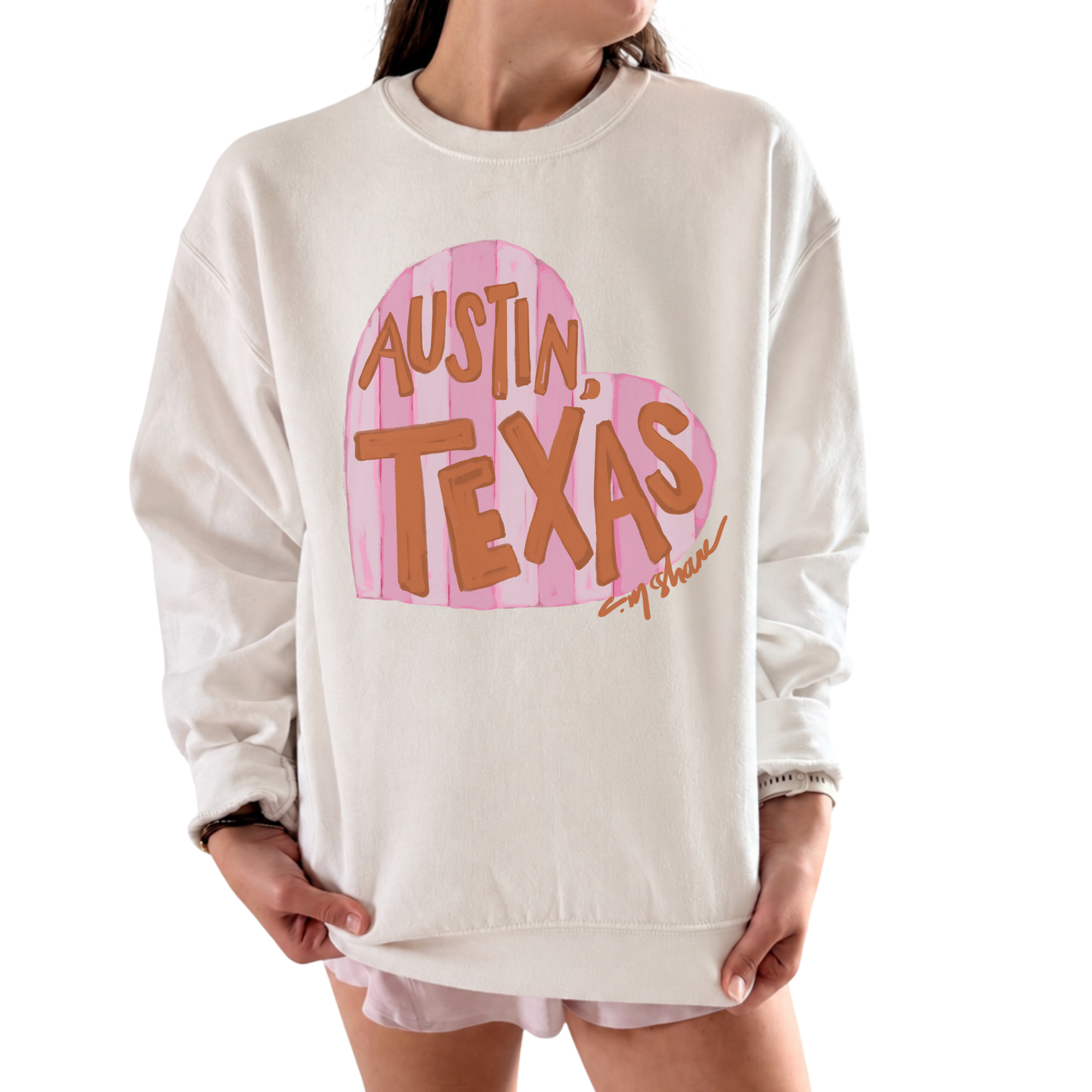 "Austin Love" Art Sweatshirt