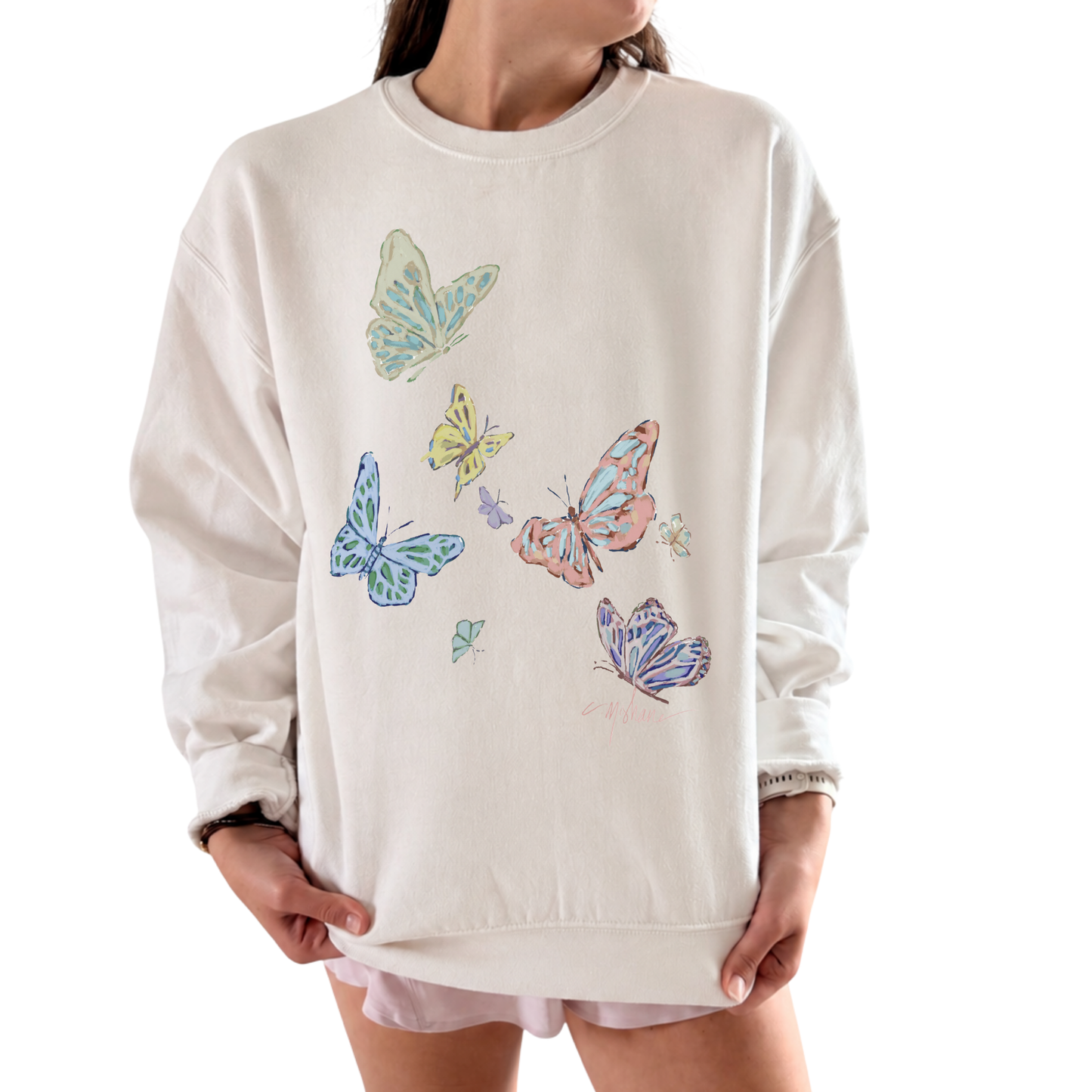 "Butterfly Love" Art Sweatshirt
