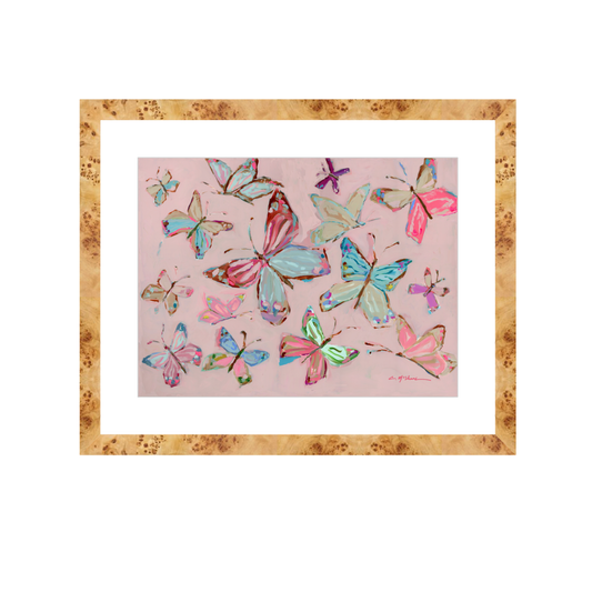 Blushing Wings Butterflies Fine Art Prints