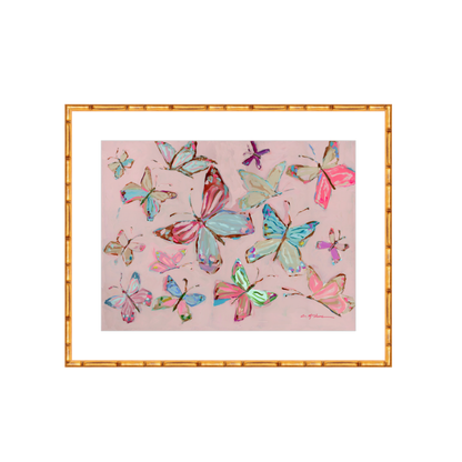 Blushing Wings Butterflies Fine Art Prints