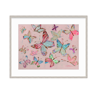 Blushing Wings Butterflies Fine Art Prints