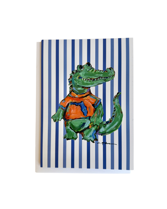 "Gator" framable card