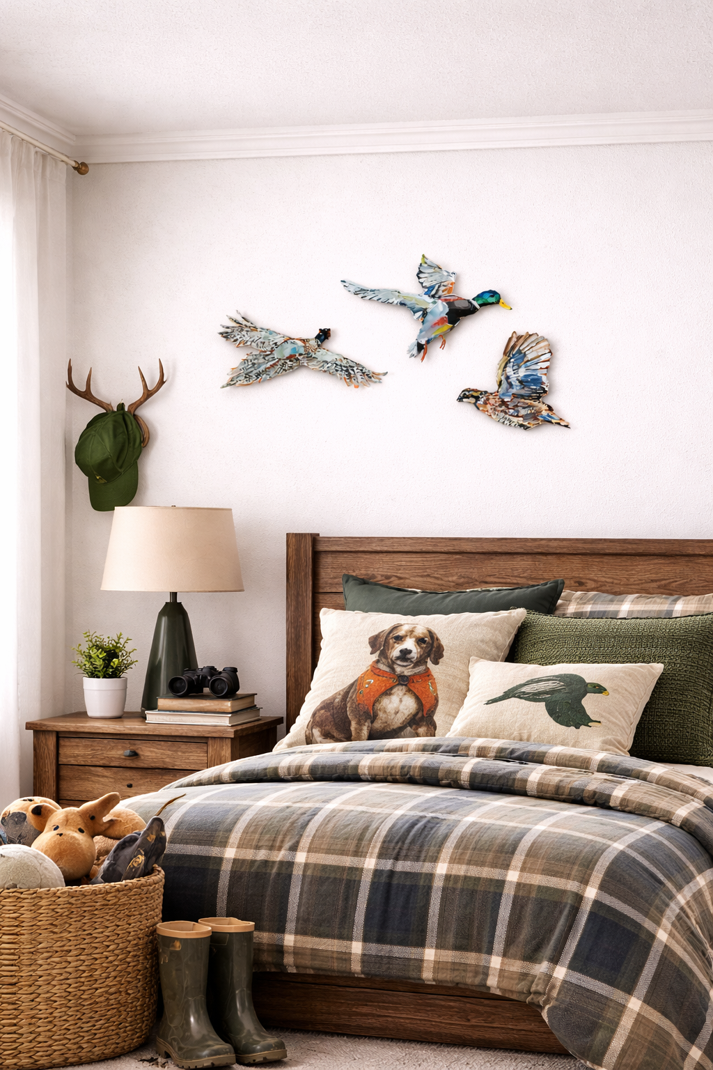 "Quail" Acrylic Wall Contour